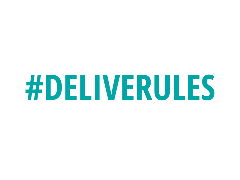 #DELIVERULES