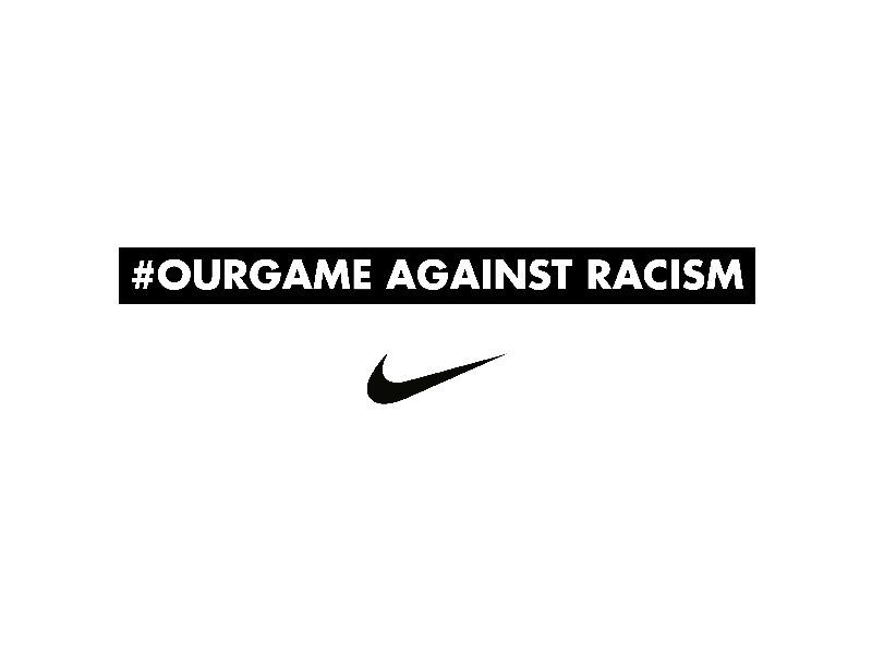 #ourgame against racism